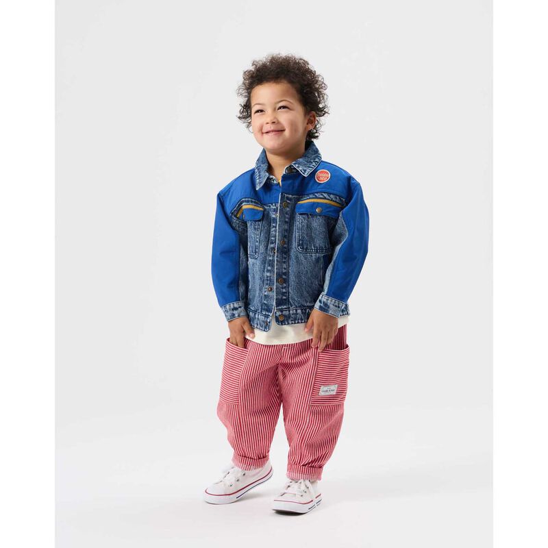 Goldie + Ace Twist Stripe Kit Pocket Pant 3-5Y image number 1