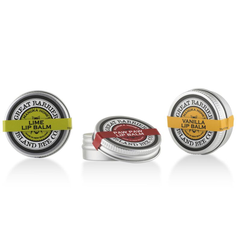 Great Barrier Island Bee Co Pohutukawa & Paw Paw Soothing Lip Balm 15g image number 2