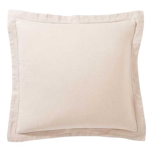 Pottery Barn Belgian Flax Linen Shams Rosewater