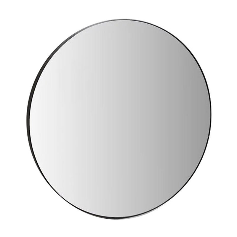 NED Collections Circular Mirror Medium Black image number 0