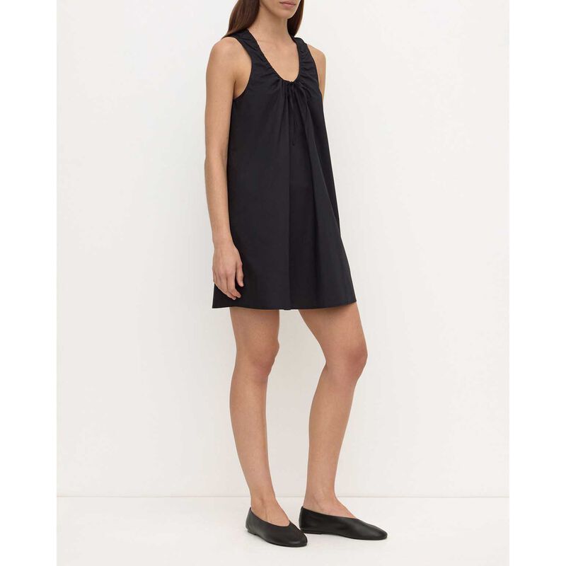 Assembly Label Holly Cotton Mini Dress Black image number 3