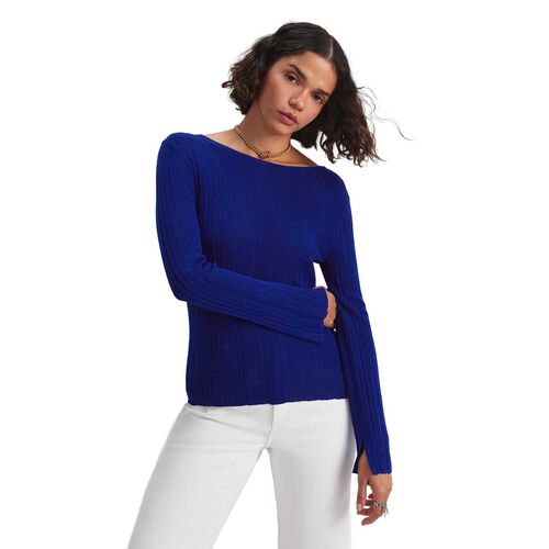 Sportscraft Silk Wool Rib Knit