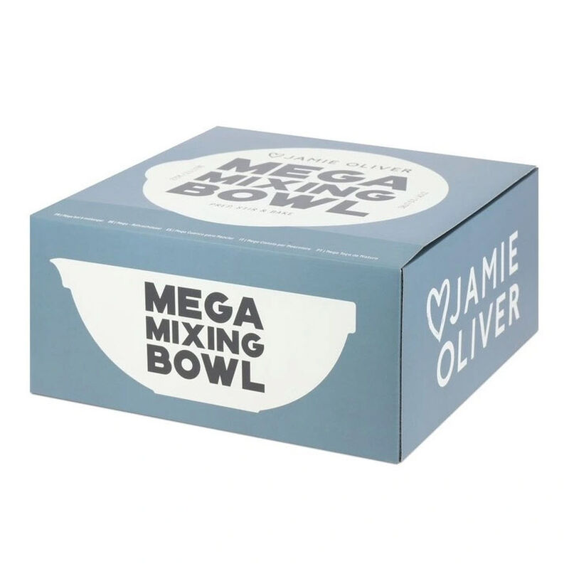 Jamie Oliver Big Love Stoneware Mega Mixing Bowl 2.5L - White image number 2