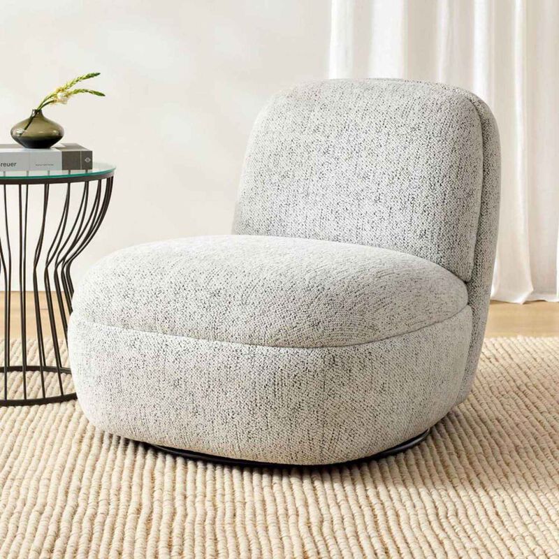 West Elm Addie Swivel Chair image number 2