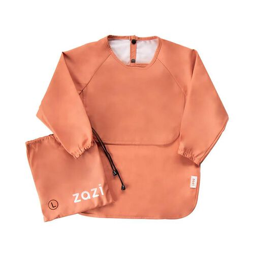 Zazi Sleeved Bib Small - Blush