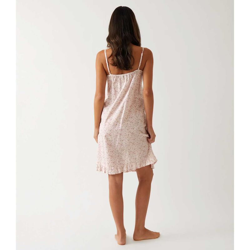 Wallace Cotton Ruby Strappy Nightie image number 1