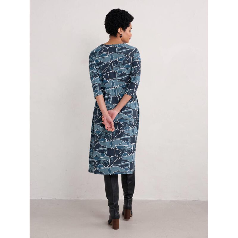 Seasalt Cornwall Sea Strewn Dress Coves Abstract Galley image number 1