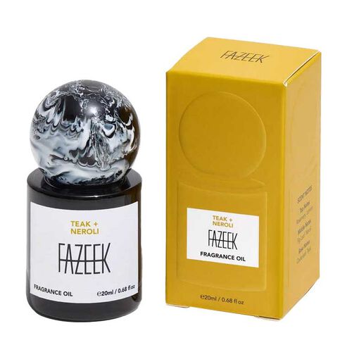 FAZEEK Teak & Neroli Fragrance Oil