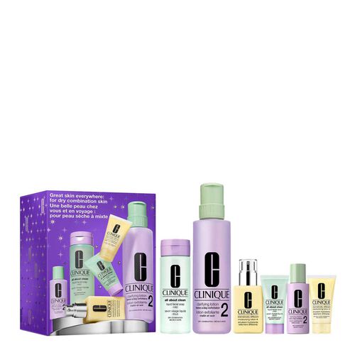 Clinique Great Skin Everywhere: Dry Combination Christmas Gift Set