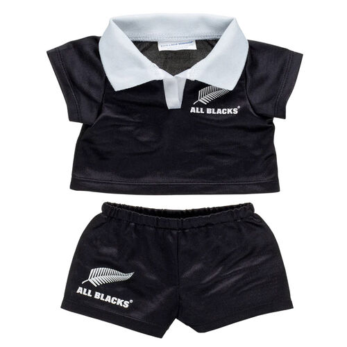 Build A Bear All Blacks Rugby Jersey Set