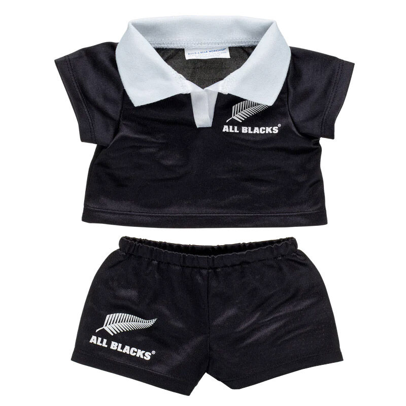 Build A Bear All Blacks Rugby Jersey Set image number 0