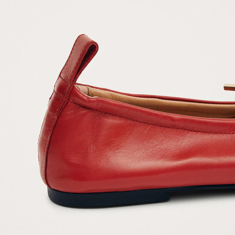 Alohas Rosalind Leather Ballet Flats image number 2