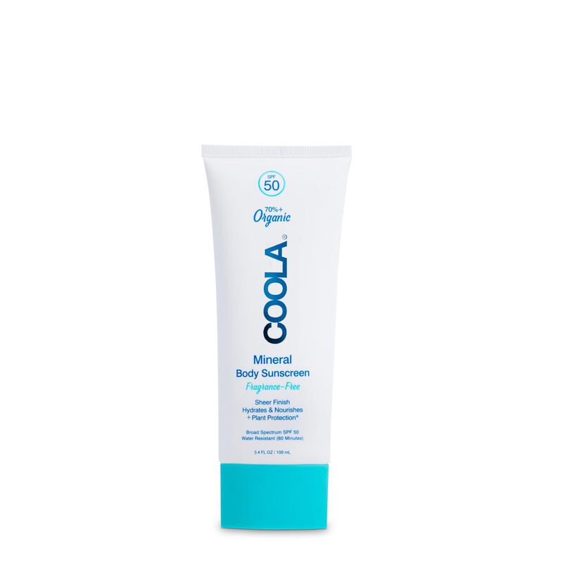 COOLA Mineral Body Sunscreen SPF50 100ml - Fragrance Free image number 0
