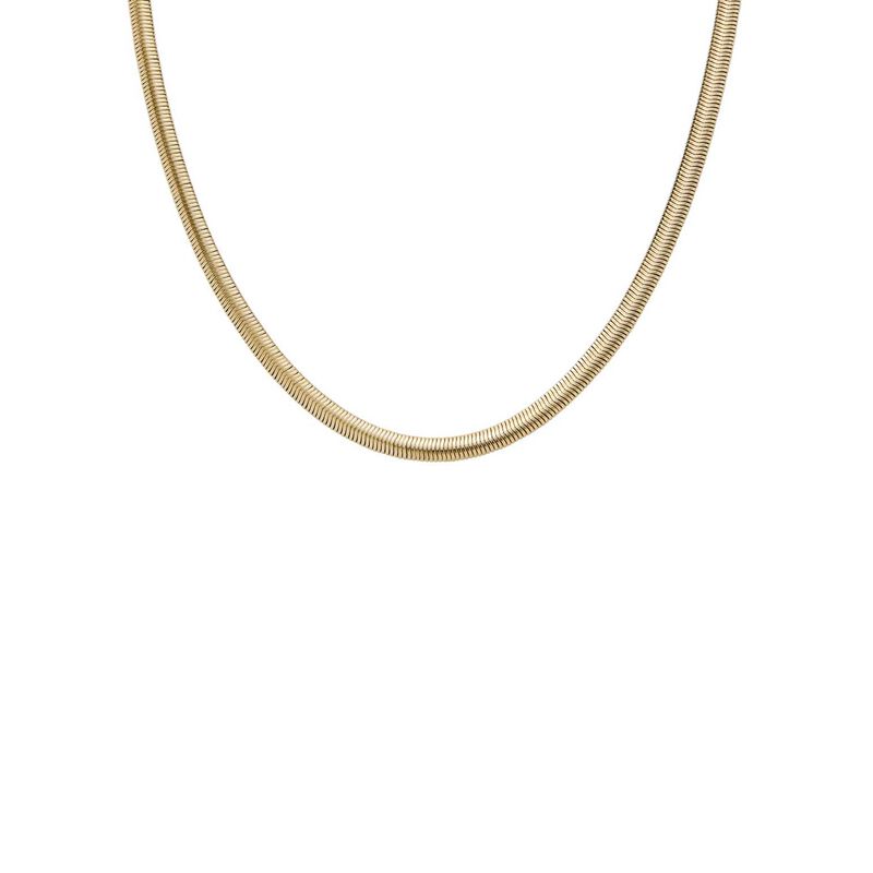 Skagen Moderne Stak Gold-Tone Stainless Steel Chain Necklace SKJ1872710 image number 1