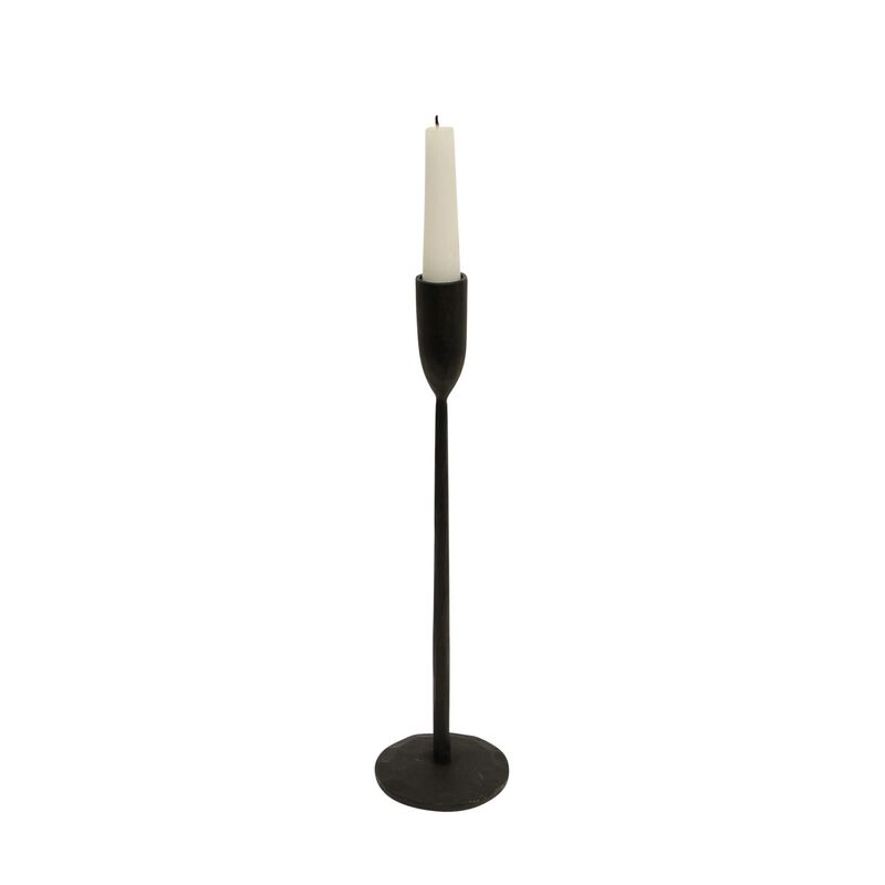 French Country Dax Black Candleholder image number 1