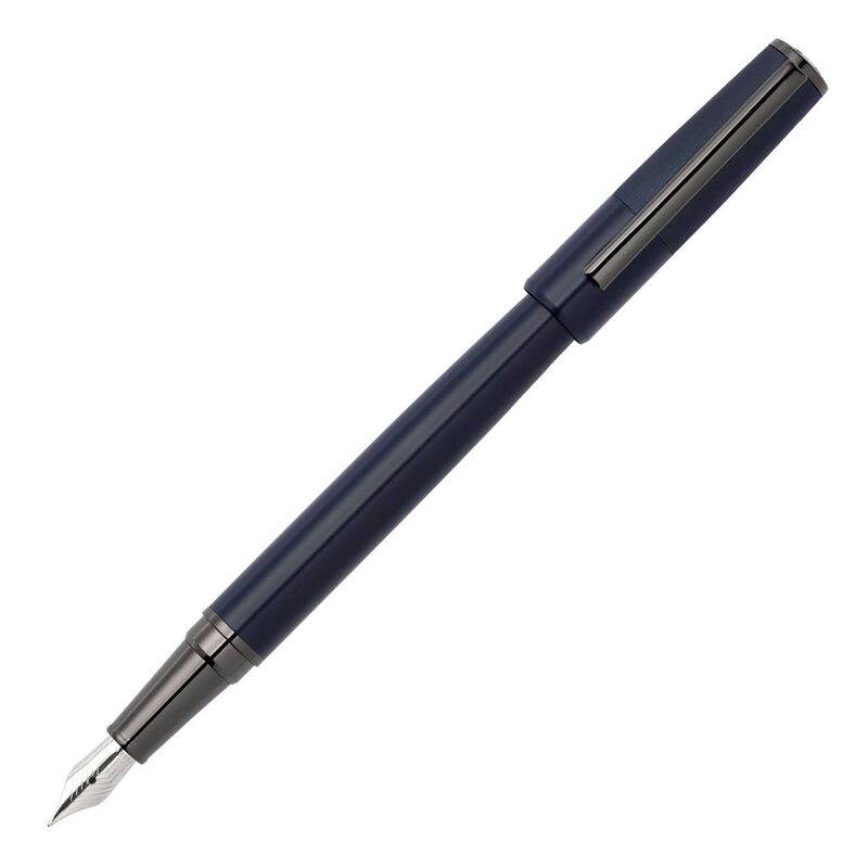 Hugo Boss Gear Minimal All Navy Fountain Pen image number 1