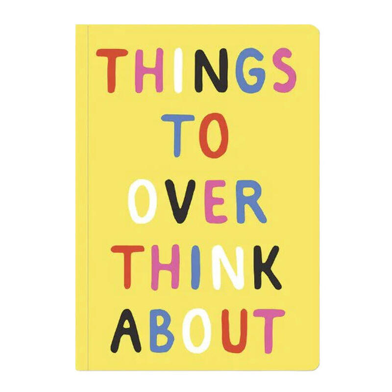 Ohh Deer Things To Overthink About A5 Smooth Soft Cover Notebook image number 0