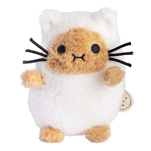 Noodoll White Kitty Ricespud Mini Sitting Plush