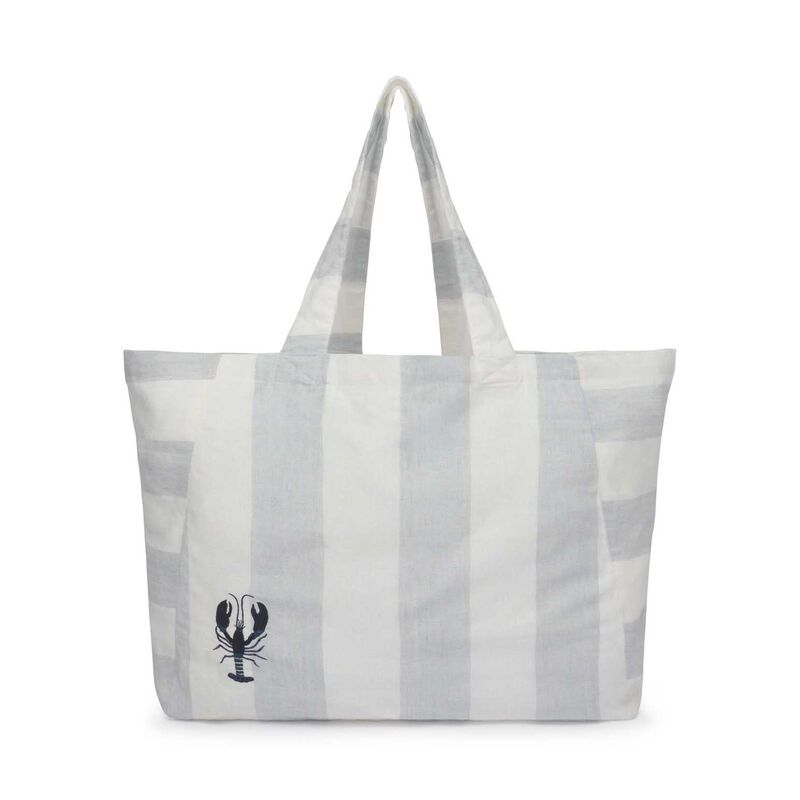 Sophie Allport Lobster Linen Tote Bag image number 0