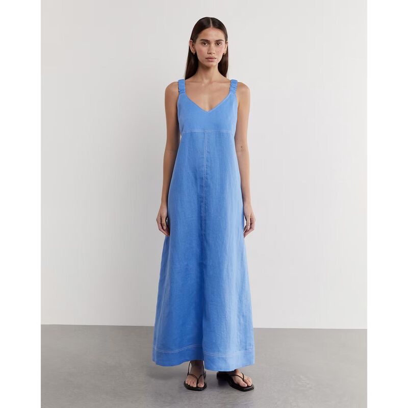 JAG Sara Linen Midi Dress image number 3