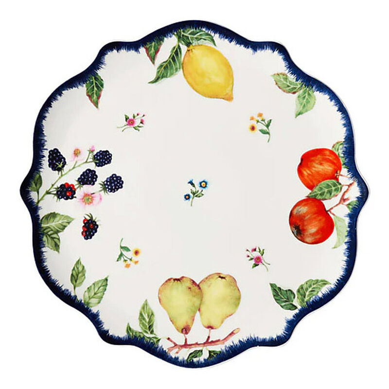 Casa Domani Frutta Scallop Footed Cake Stand 20cm Gift Boxed image number 3