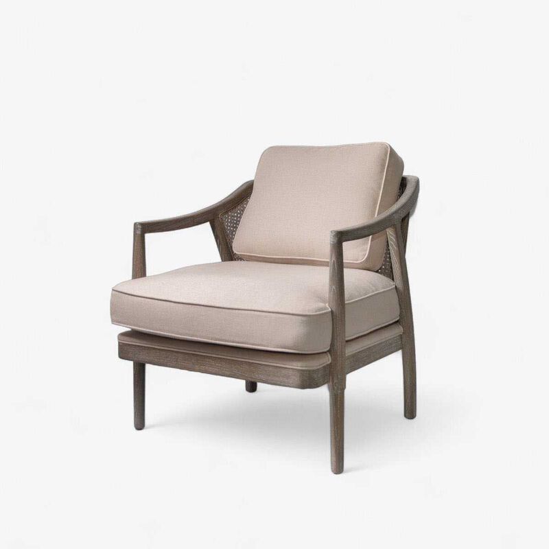 French Country Brighton Rattan Armchair image number 3
