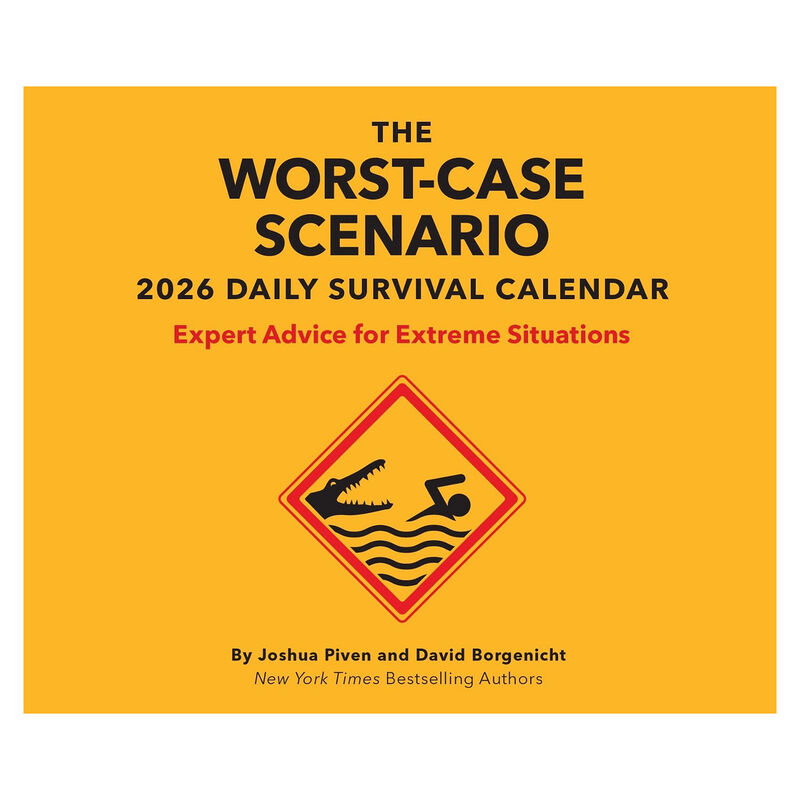 Worst-Case Scenario 2026 Daily Calendar image number 0