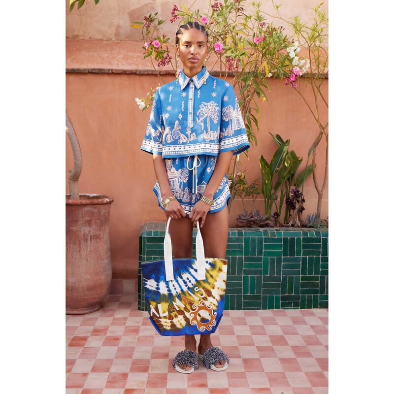 ALÉMAIS Acacia Cropped Shirt image number 3