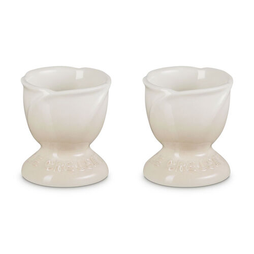 Le Creuset Jardin Egg Cup Set Of 2 - Meringue