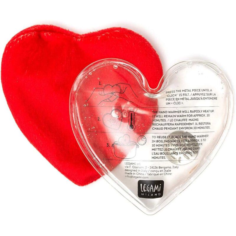 Legami SOS Winter Hand Warmer - Heart image number 1