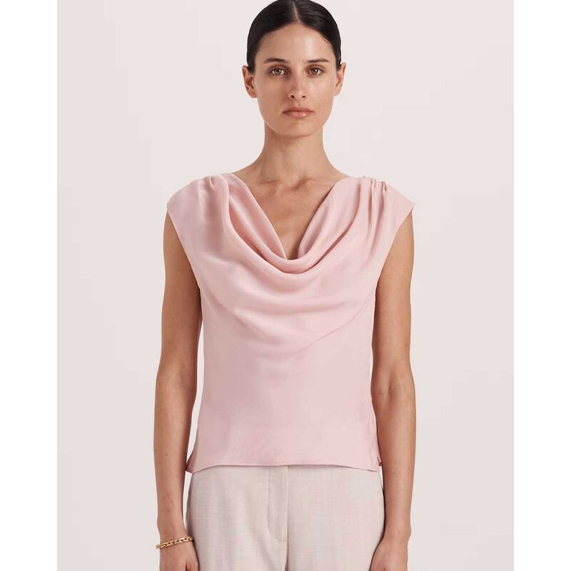 SABA Lillian Tie Neck Blouse image number 6
