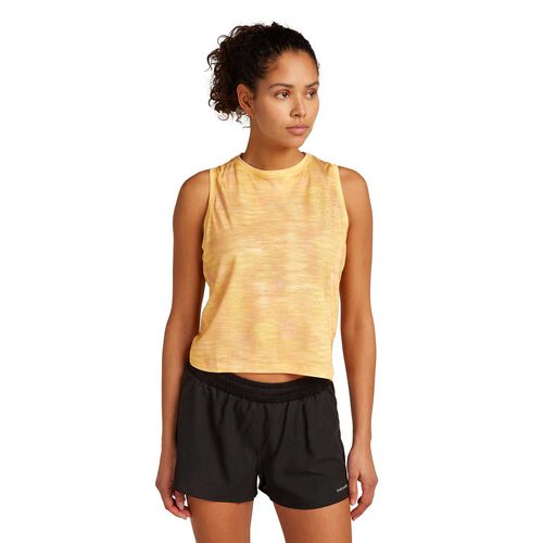 Icebreaker W Merino Blend 125 Cool-Lite Speed Tank Fusion AOP