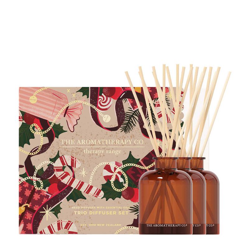 Therapy Diffuser Trio Gift Set - Relax, Restore & Soothe image number 0