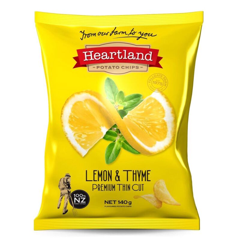 Heartland Premium Thin Cut Lemon & Thyme- 140g image number 0