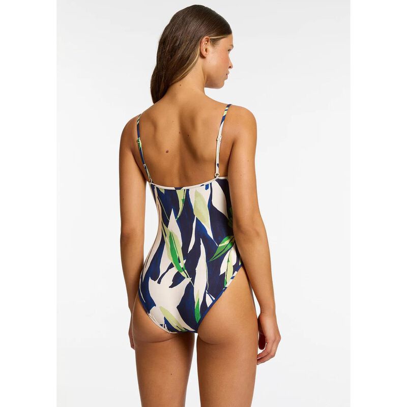Jets Multifit Plunge Swimsuit Fauna image number 1