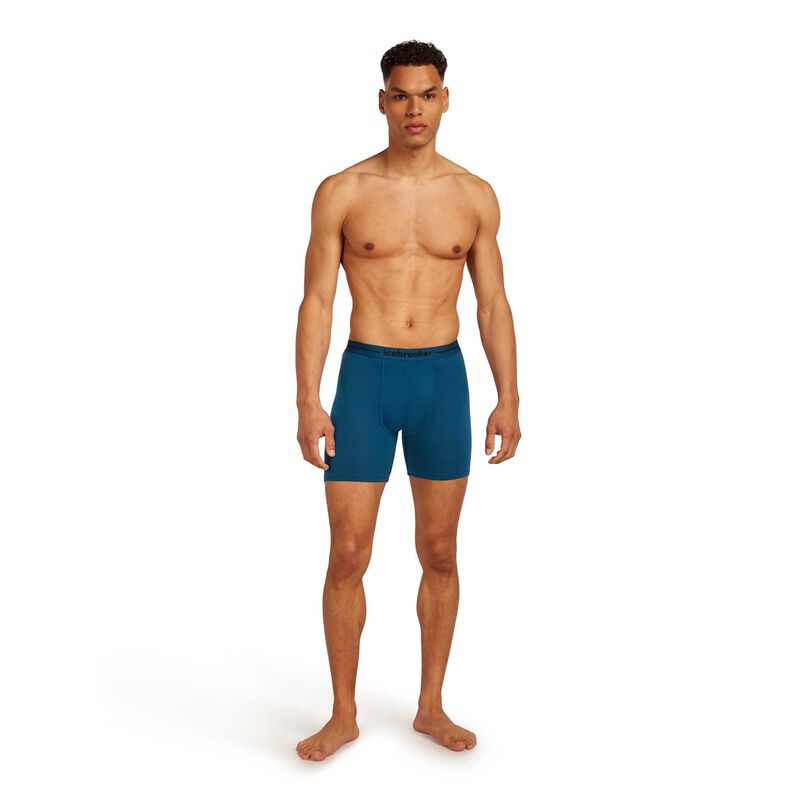 Icebreaker Mens Anatomica Long Boxers image number 3