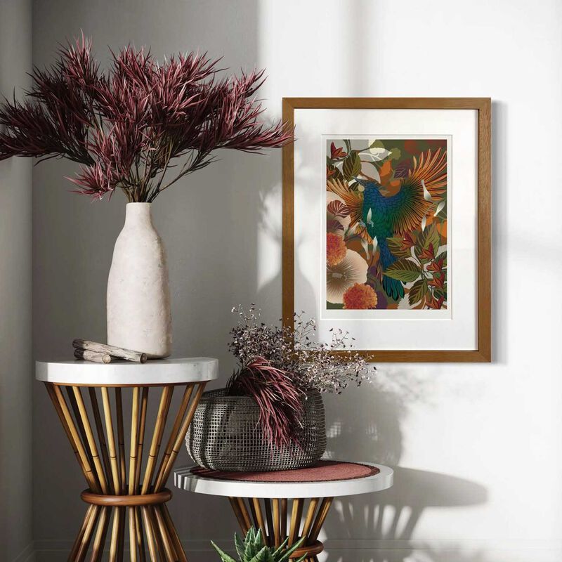 Flox Autumnul Tui Boutique Print - A3 / Unframed image number 2