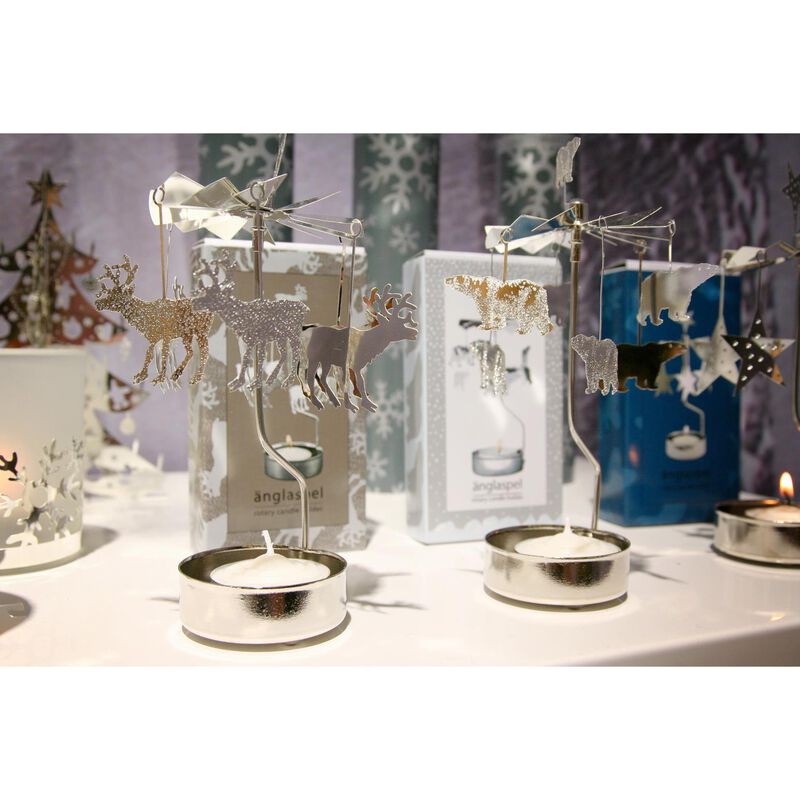 Pluto Produkter Candle Chime Reindeer Silver image number 2