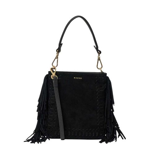 SABEN Coco Mini Bag Suede + Fringe