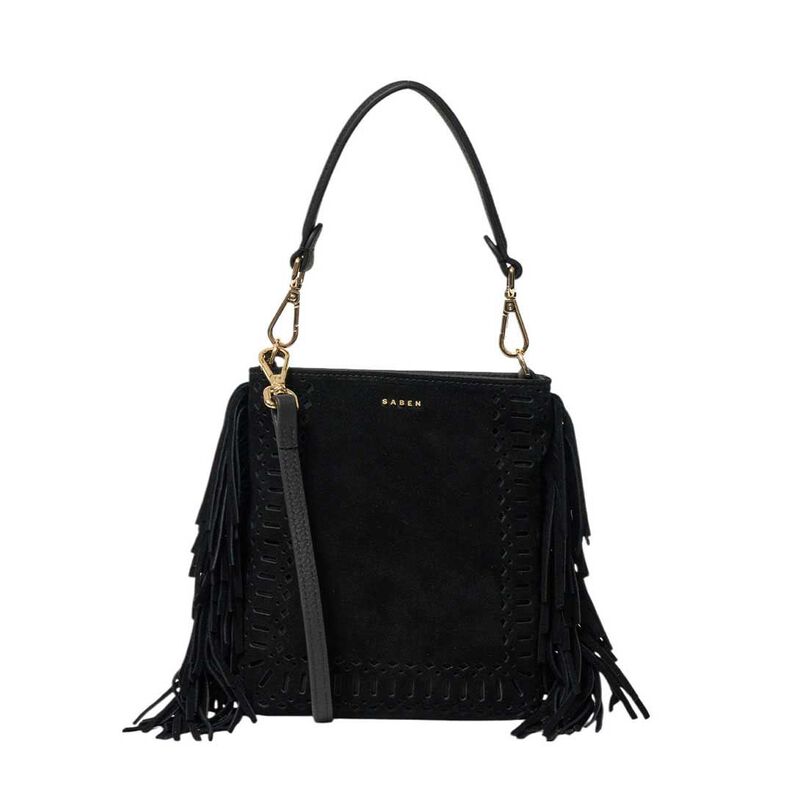 SABEN Coco Mini Bag Suede + Fringe image number 0