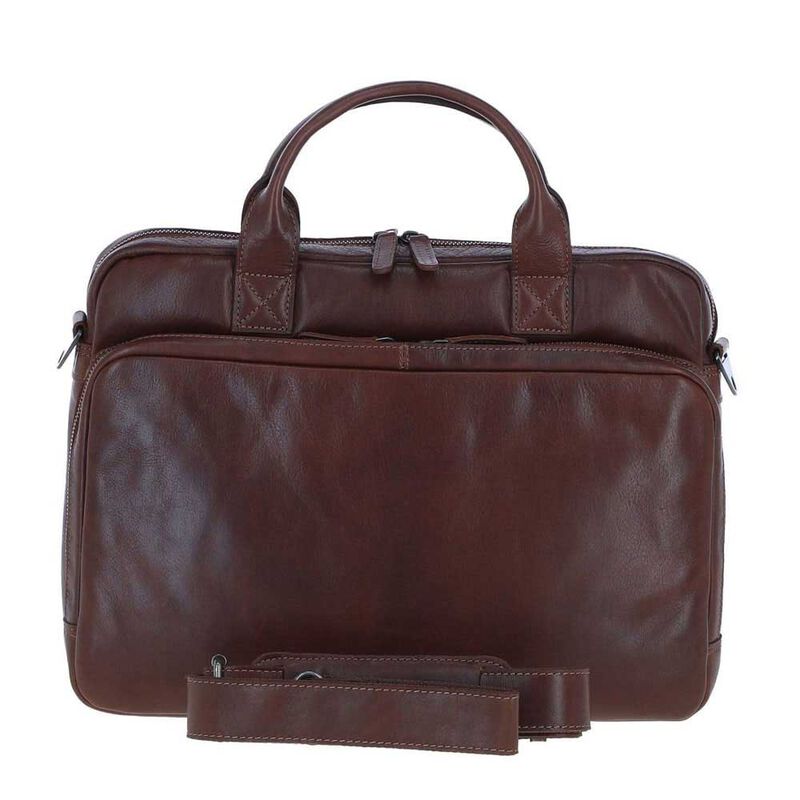 Ashwood Leather Men&rsquo;s Messenger Laptop Bag image number 4