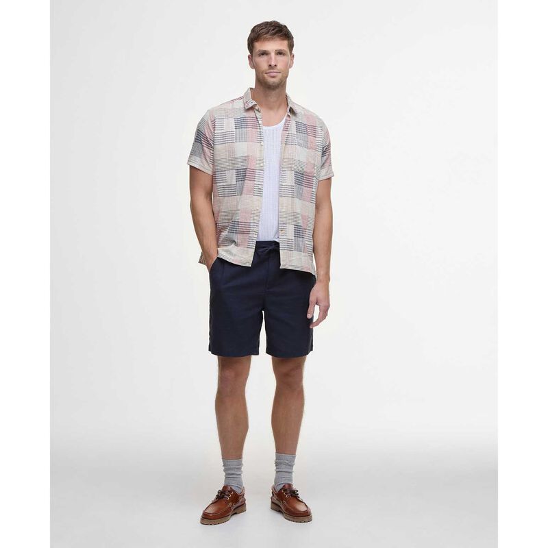 Barbour Cotton Linen Relaxed Short image number 3