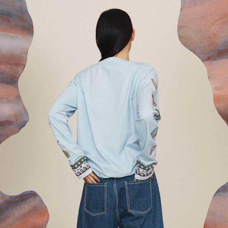 ALÉMAIS Bath House Long Sleeve Tee image number 1