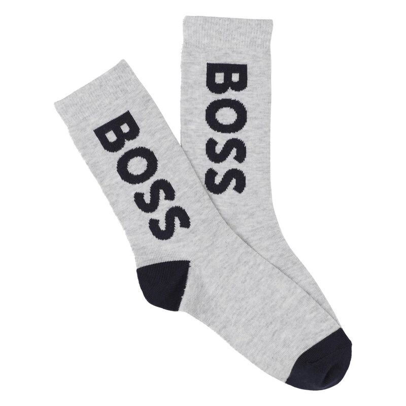 BOSS Jacquard Logo Socks Set of  3 image number 5