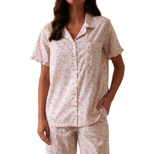 Wallace Cotton Ruby PJ Shirt