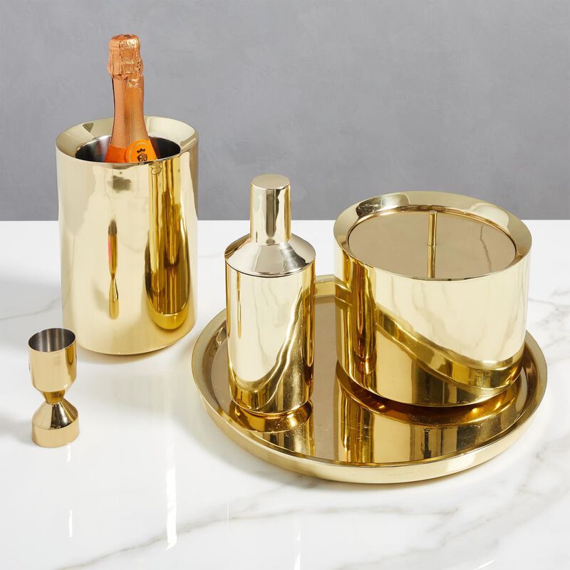 West Elm Aaron Probyn Barware Cocktail Shaker image number 1