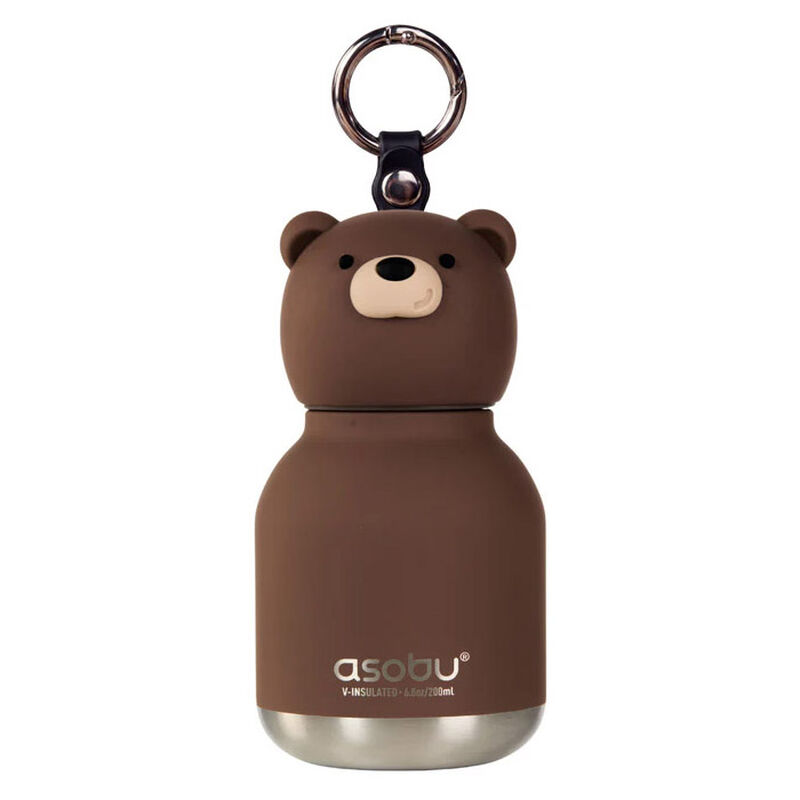 Asobu Bestie Bottle Mini 200ml Brown Bear image number 0
