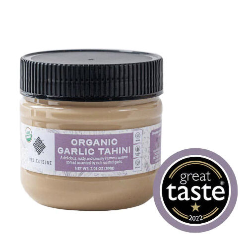 Med Cuisine Organic Garlic Tahini Pet 200g