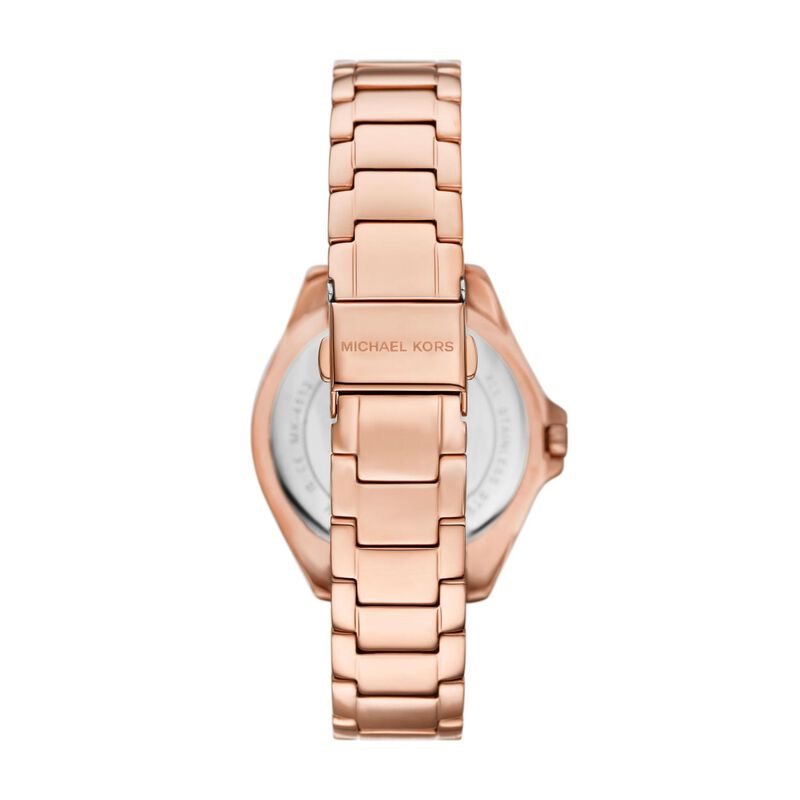 Michael Kors Kacie Three-Hand Rose Gold-Tone Stainless Steel Watch MK4853 image number 1