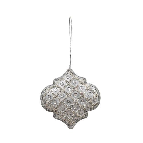 Maytime Majestic Hanging Diamond Onion - Silver